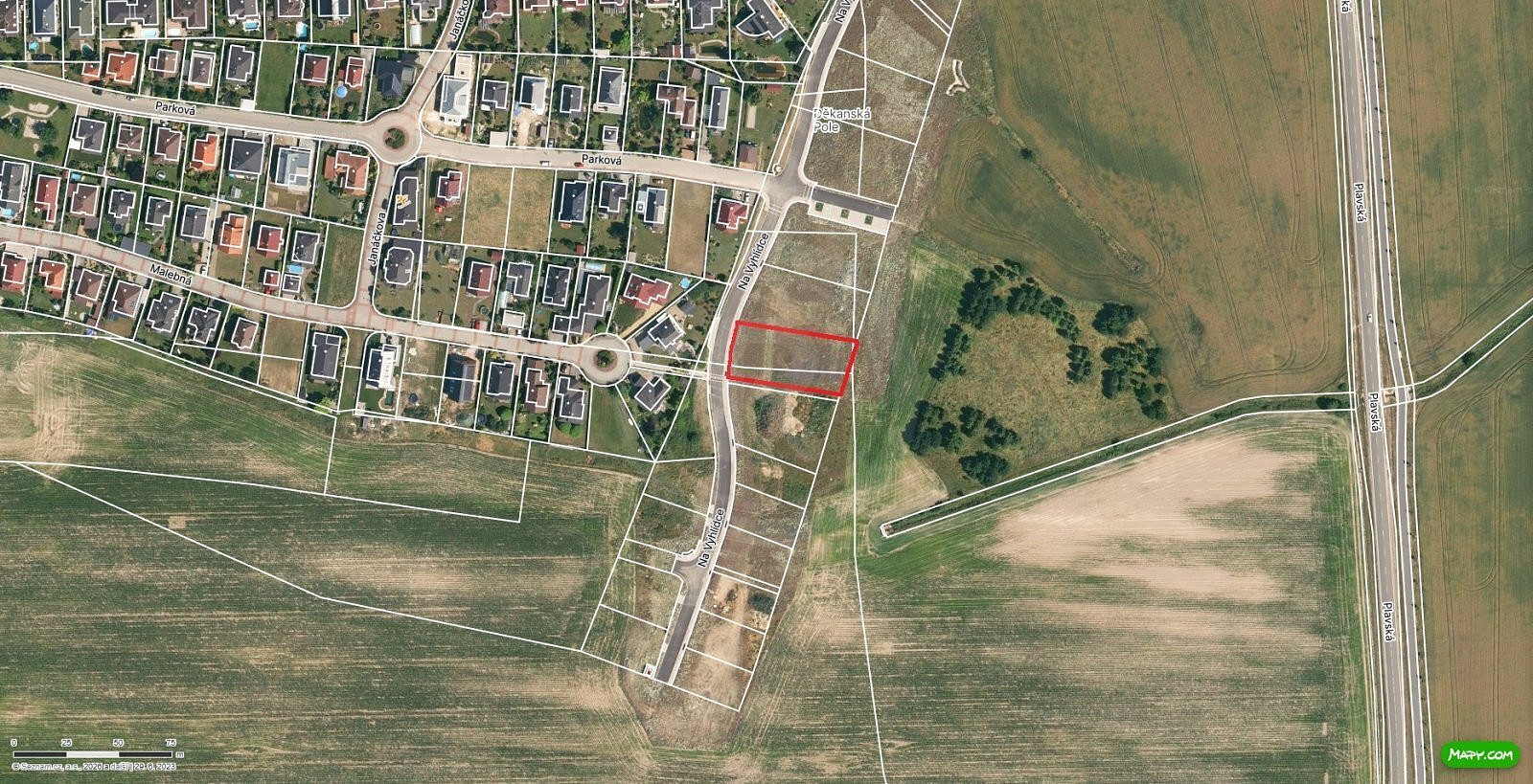 Prodej stavebního pozemku 1 501 m²