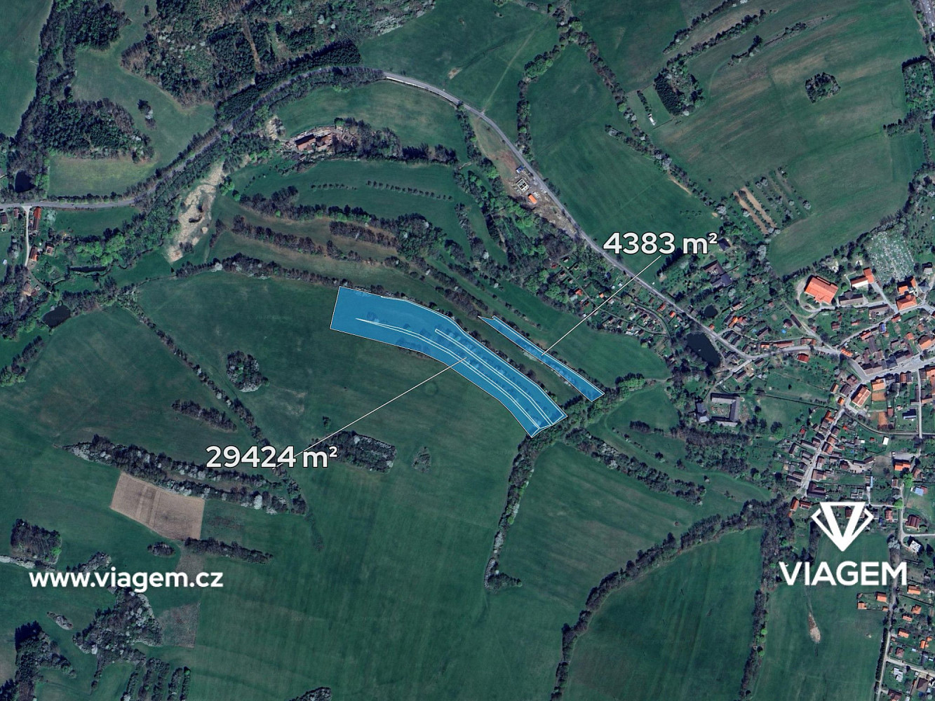 Prodej pole 5 634 m² – fotografie 2