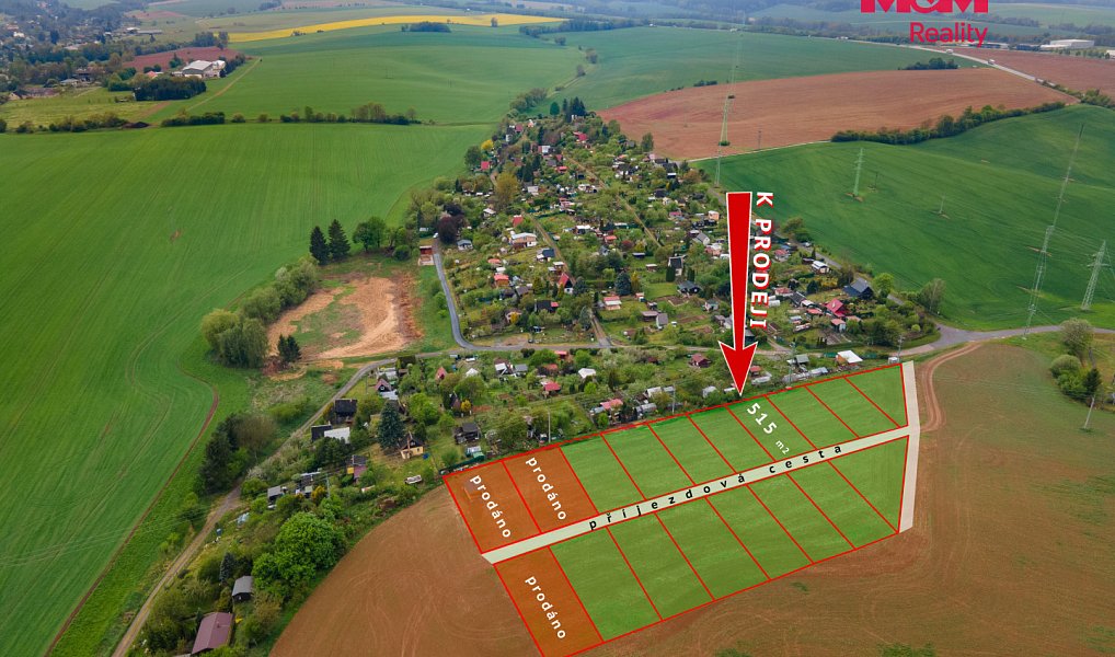 Prodej pole 515 m², Moravská Třebová – náhled fotky 2