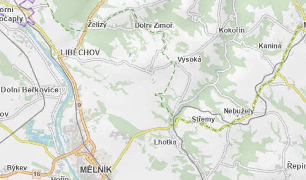 Prodej lesa 6 001 m², Vysoká – náhled fotky 3