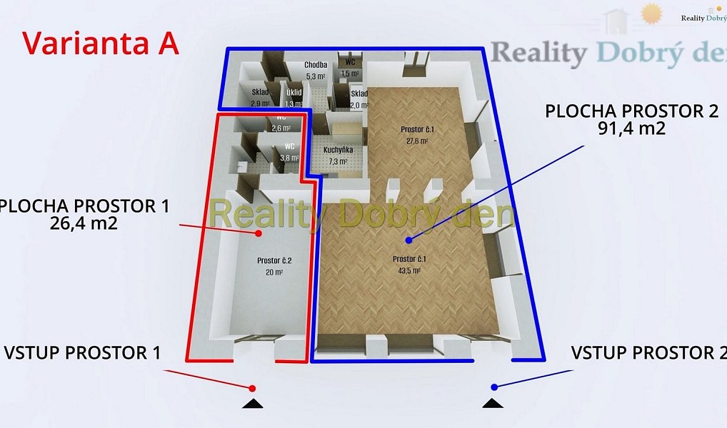 Pronájem obchodních prostor 117 m², Opava – náhled fotky 5
