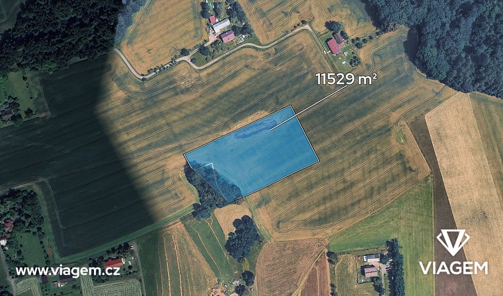 Prodej pole 720 m², Soběšovice – náhled fotky 2