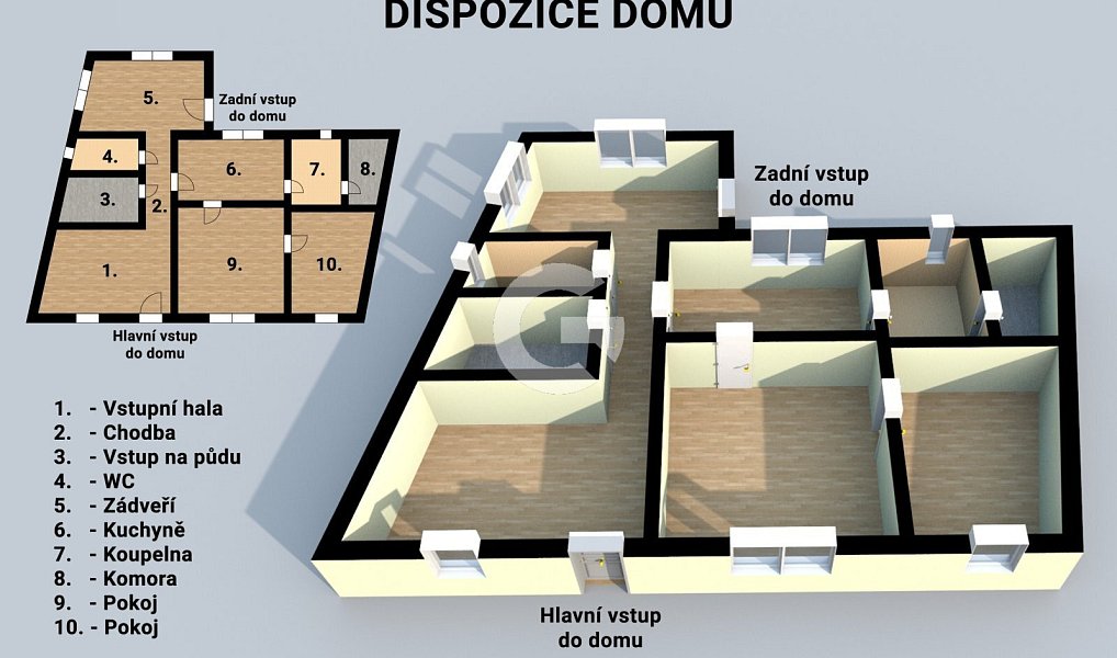 Prodej domu 85 m² s pozemkem 368 m², Žeranovice – náhled fotky 5