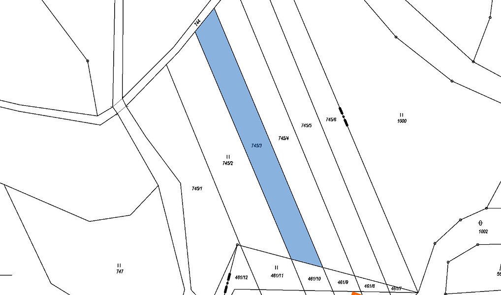 Prodej lesa 9 117 m², Krasonice – náhled fotky 6