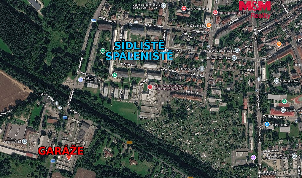 Prodej garáže, 19 m2, Cheb, Cheb – náhled fotky 20