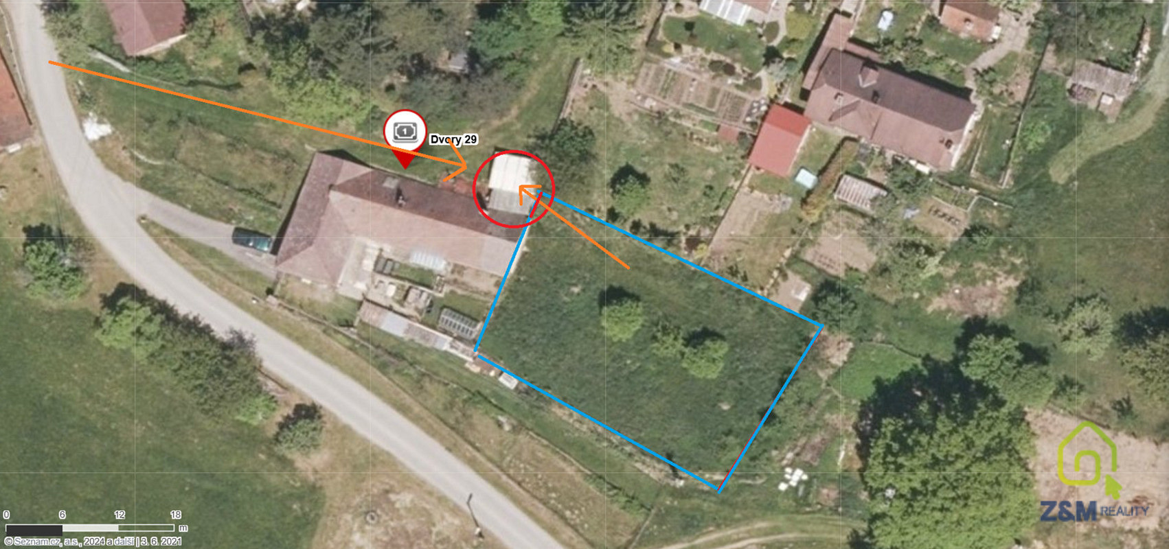 Prodej stavebního pozemku 693 m² — photo 2