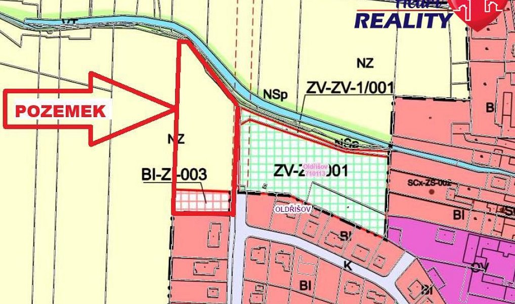 Prodej stavebního pozemku 6 690 m², Oldřišov – náhled fotky 4