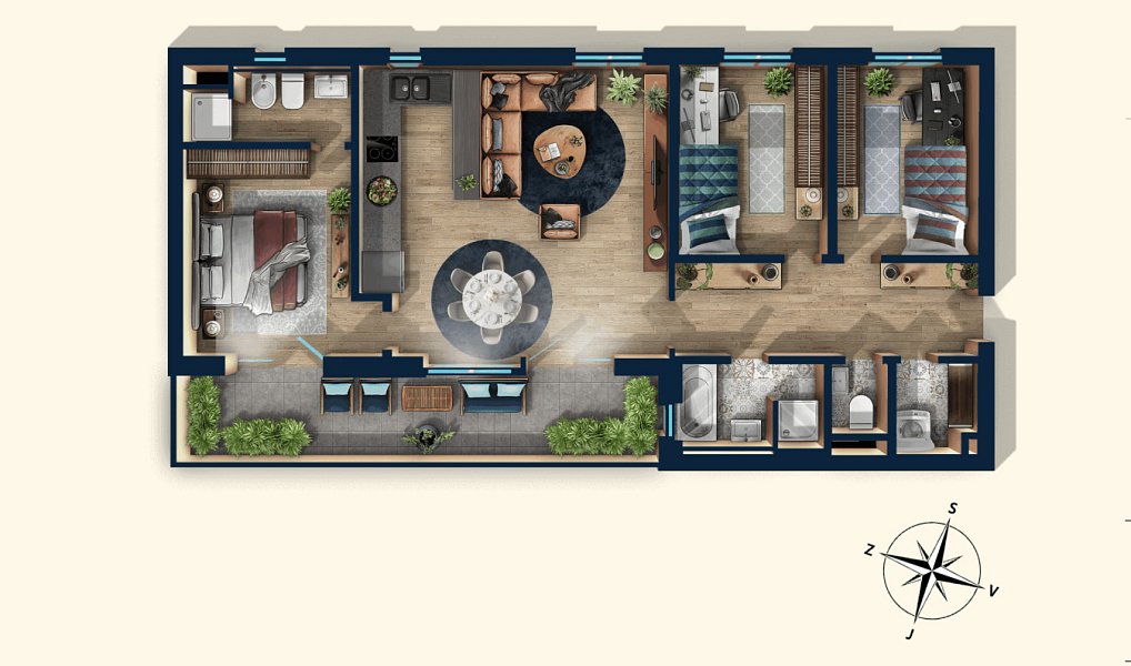 Prodej bytu 4+kk 106 m², Plzeň – náhled fotky 3