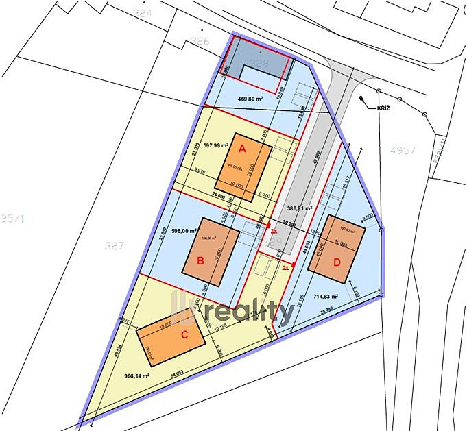 Prodej stavebního pozemku 3 765 m²