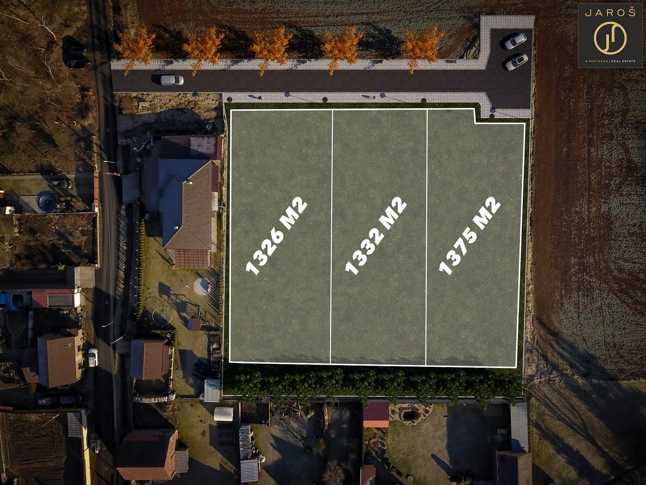 Prodej stavebního pozemku 1 326 m² – fotografie 3