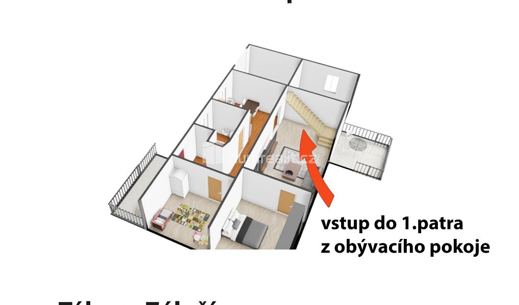 Prodej domu 86 m² s pozemkem 476 m², Tábor – náhled fotky 14