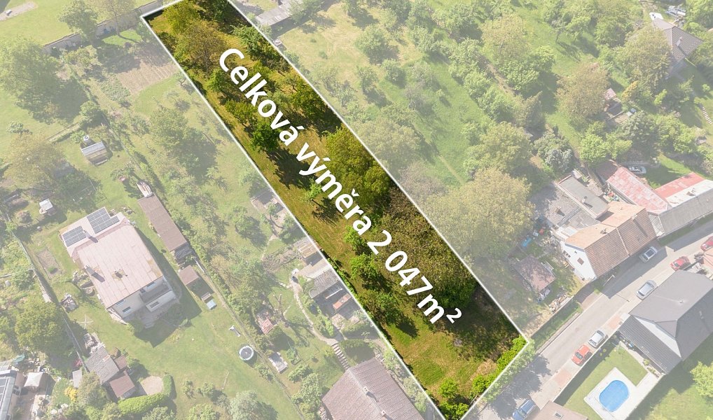 Prodej stavebního pozemku 2 047 m², Kopidlno – náhled fotky 2
