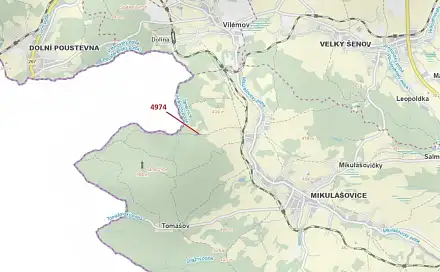 Dražba pozemku 216 m², Vilémov