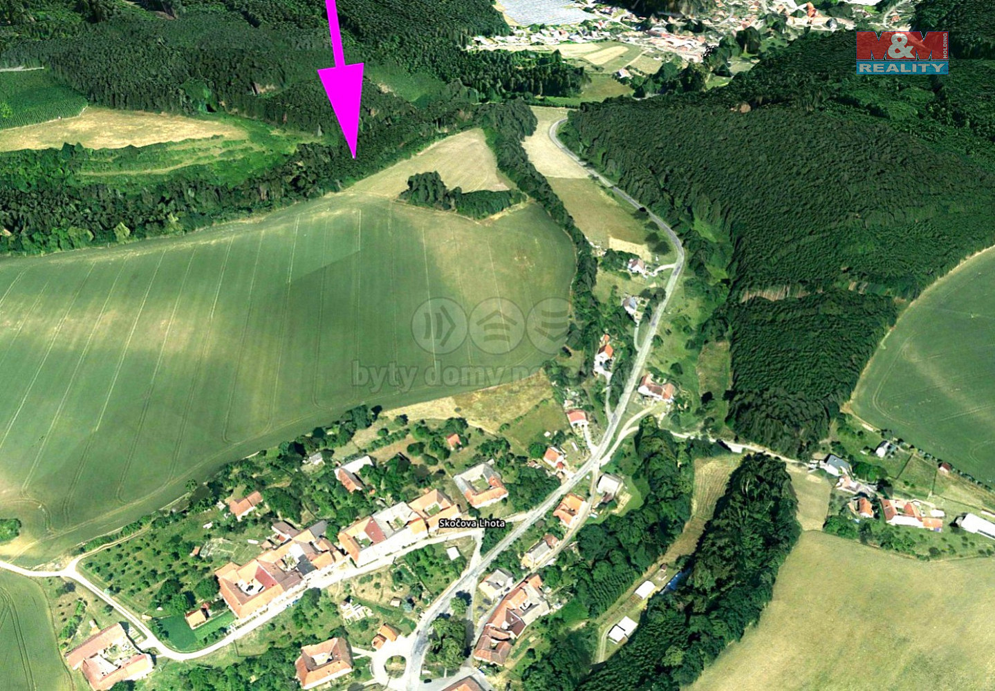 Prodej lesa 7 247 m²