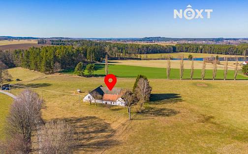 Prodej domu 112 m² s pozemkem 3 049 m², Horní Stropnice - Střeziměřice, okres České Budějovice