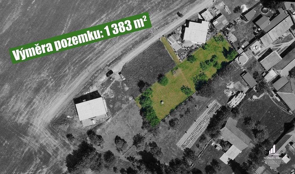 Prodej stavebního pozemku 1 383 m², Prostějovičky – náhled fotky 3