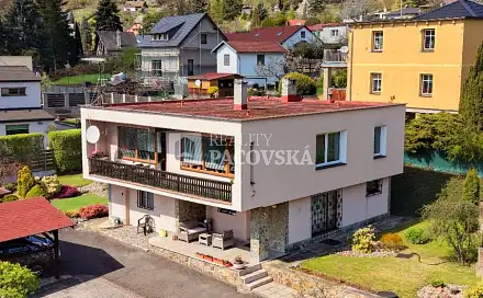 Prodej domu 180 m² s pozemkem 875 m², Zlatá stezka, Ústí nad Labem - Brná