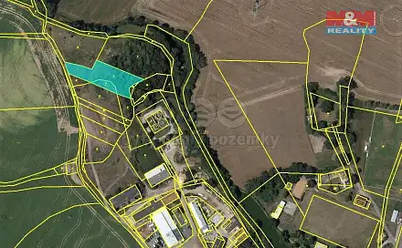 Prodej louky 1 325 m², Řečany nad Labem, okres Pardubice