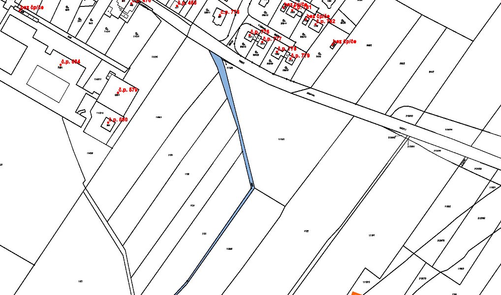 Prodej stavebního pozemku 55 m², Sezemice – náhled fotky 2