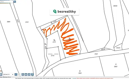Prodej zahrady 1 674 m², Rokycany