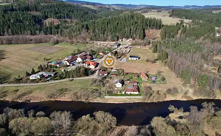 Prodej stavebního pozemku 1 039 m², Větřní, okres Český Krumlov