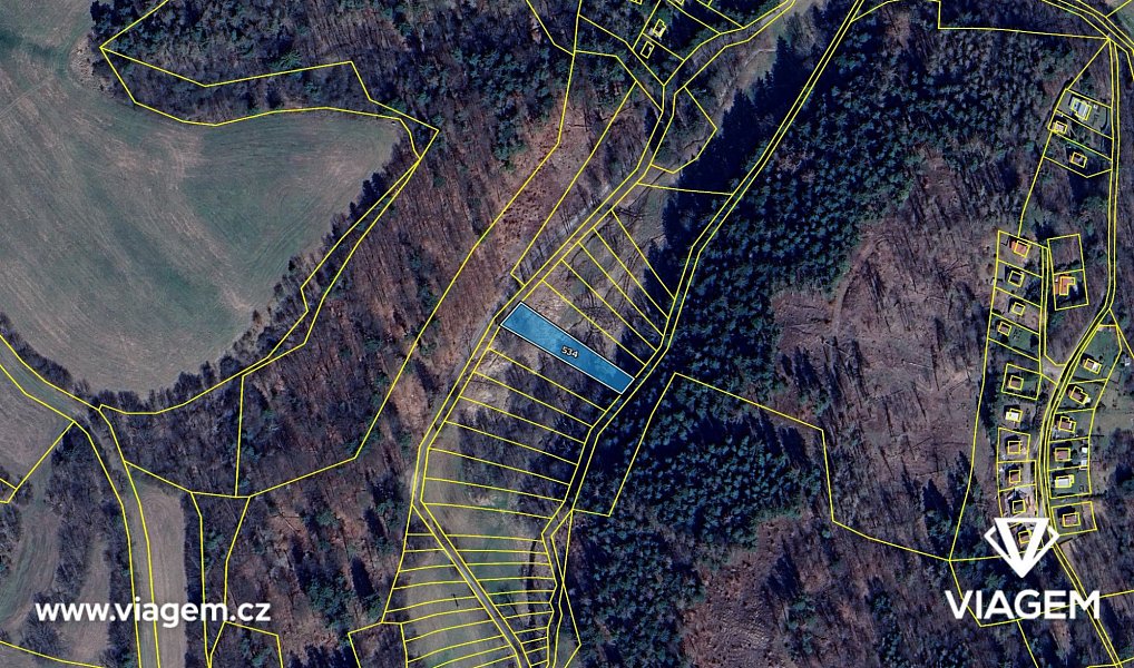 Prodej zahrady 548 m², Lipová – náhled fotky 4