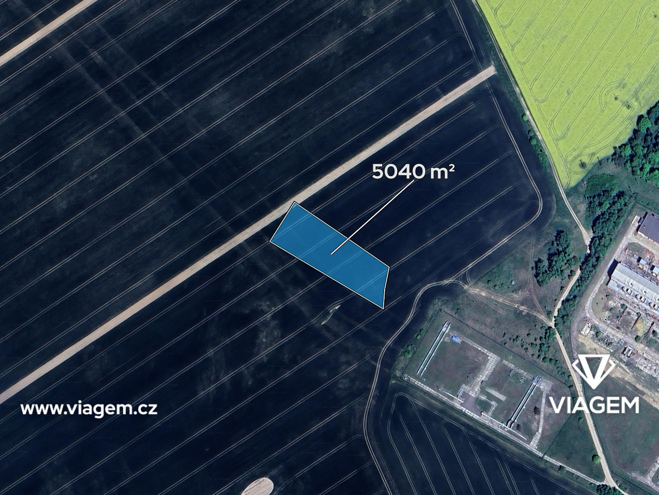 Prodej pole 1 260 m² – fotografie 2