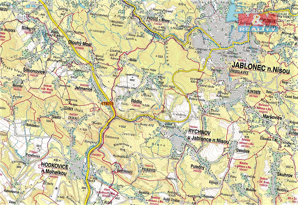 Prodej louky, 1677 m², Jeřmanice – další