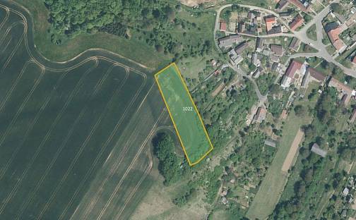 Prodej pole 2 509 m², Kroměříž - Zlámanka