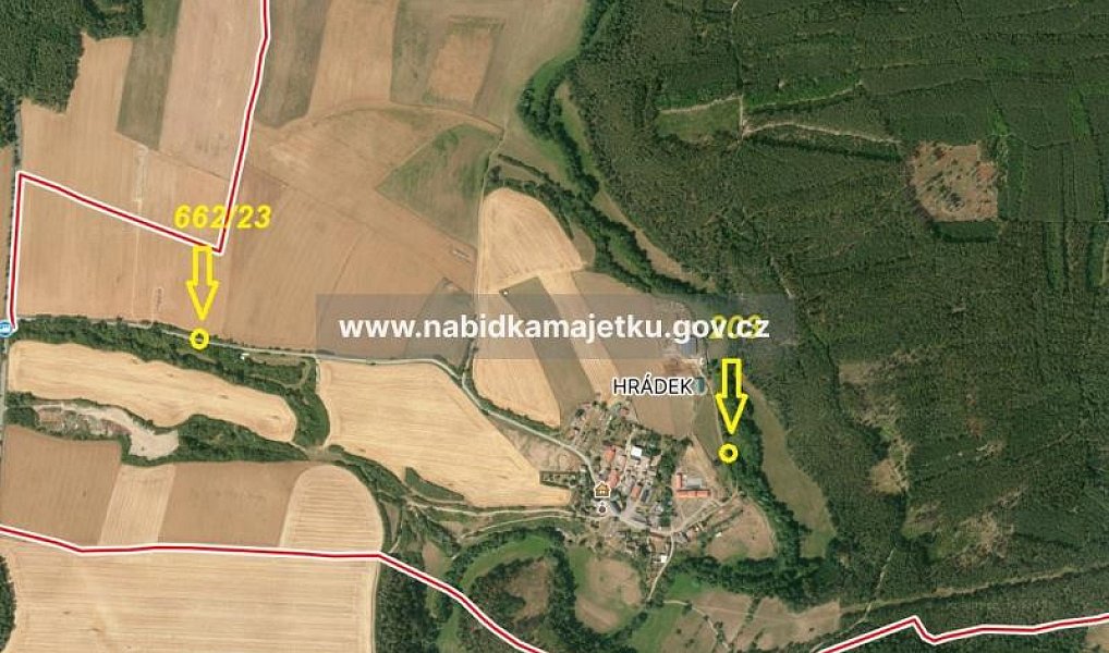 Prodej pozemku 158 m², Manětín – náhled fotky 3
