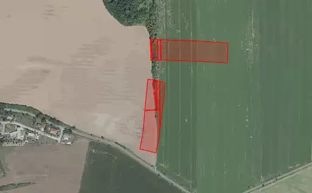 Prodej pole 18 609 m², Klučov, okres Kolín