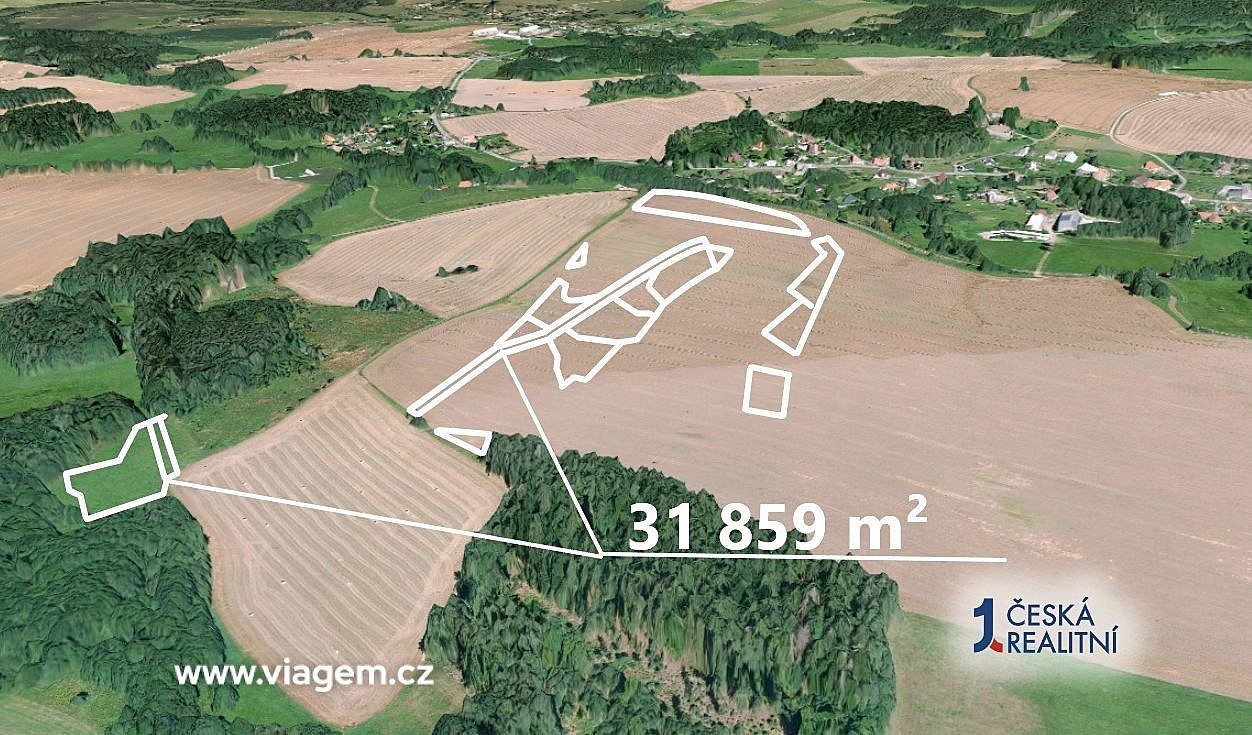 Prodej pole 9 275 m² – fotografie 2
