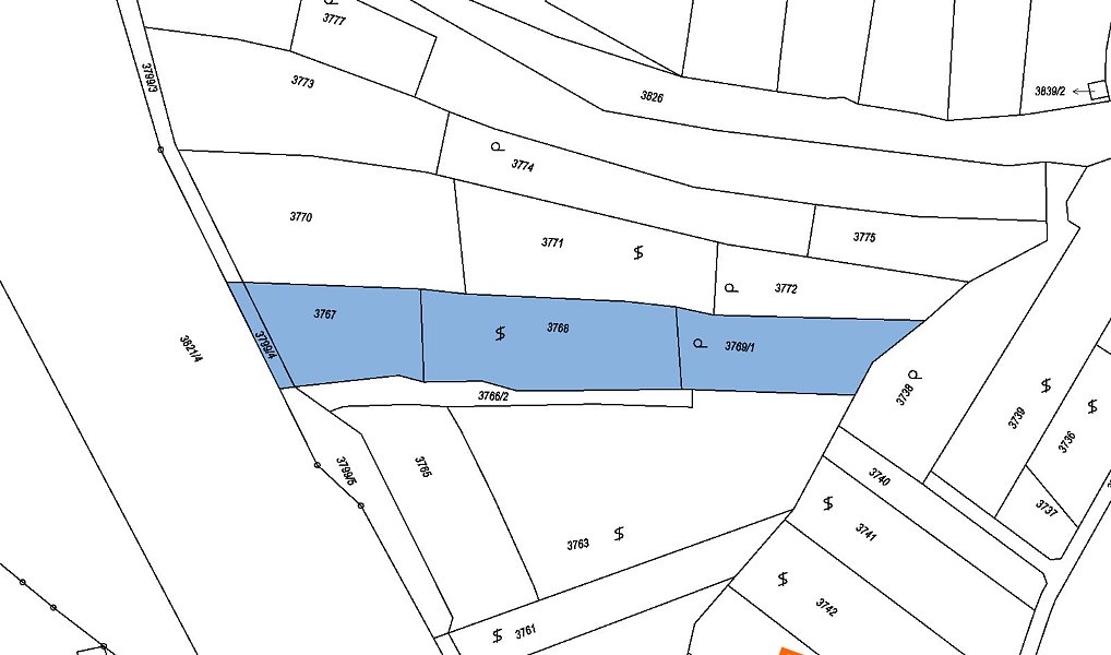 Prodej pozemku 522 m², Hustopeče – náhled fotky 2