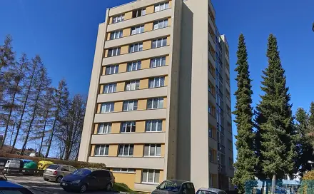 Prodej bytu 1+kk 28 m², Sídliště Míru, Pacov, okres Pelhřimov