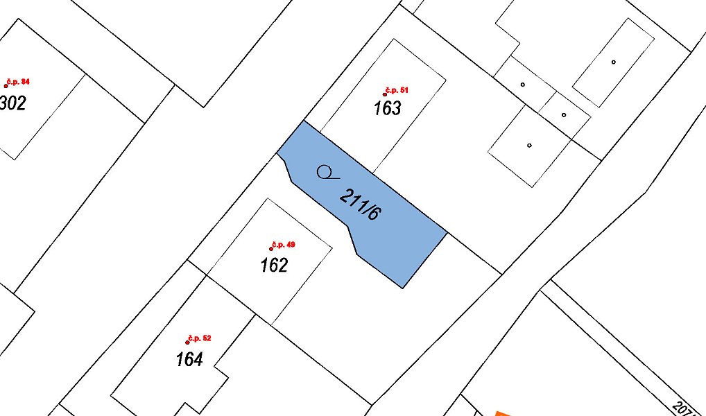 Prodej stavebního pozemku 146 m², Opočno – náhled fotky 2
