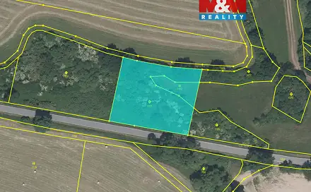 Prodej pozemku 3 389 m², Jinín, okres Strakonice