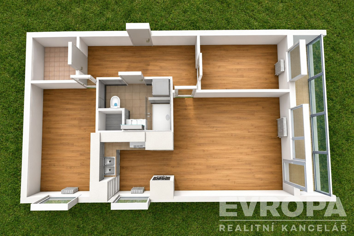 Prodej bytu 3+1 61 m² – fotografie 2