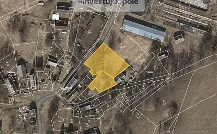 Prodej stavebního pozemku 2 365 m², Teplá - Poutnov, okres Cheb