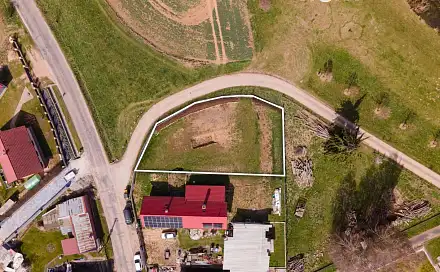 Prodej stavebního pozemku 616 m², Sendražice, okres Hradec Králové