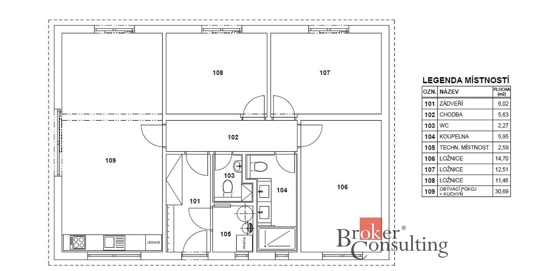Prodej domu 92 m² s pozemkem 818 m² – fotografie 5