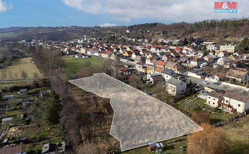 Prodej stavebního pozemku 4 666 m², Brandýsek, okres Kladno