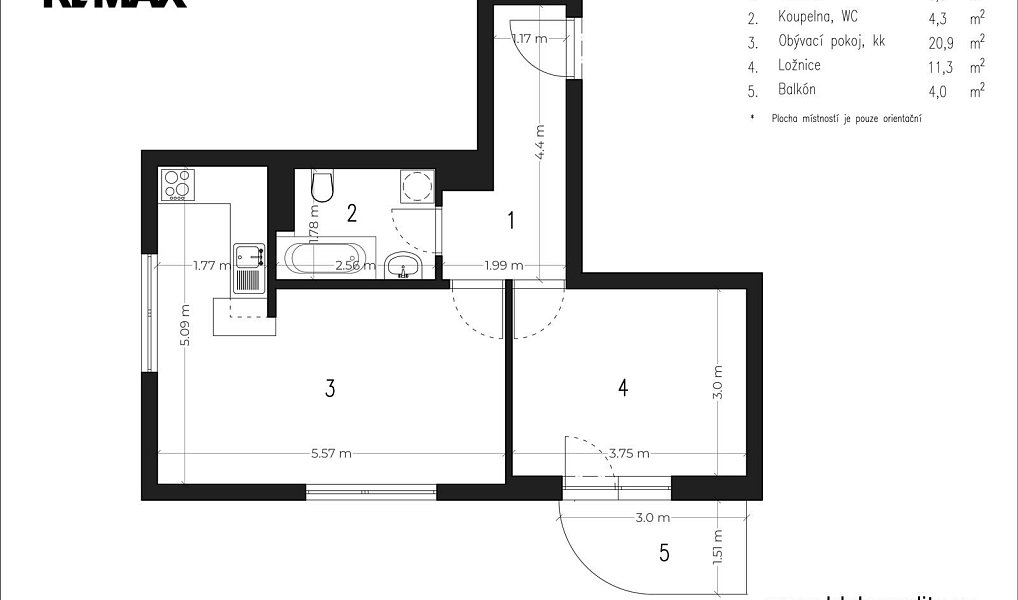 Prodej bytu 2+kk 44 m², Praha – náhled fotky 18