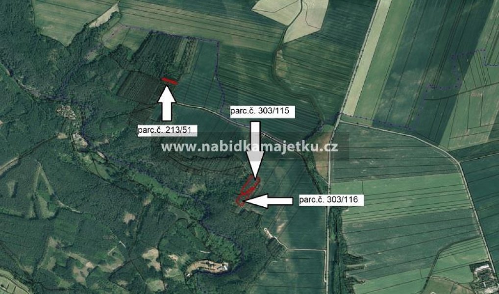 Prodej lesa, 8927 m², Plzeň-sever, Kožlany