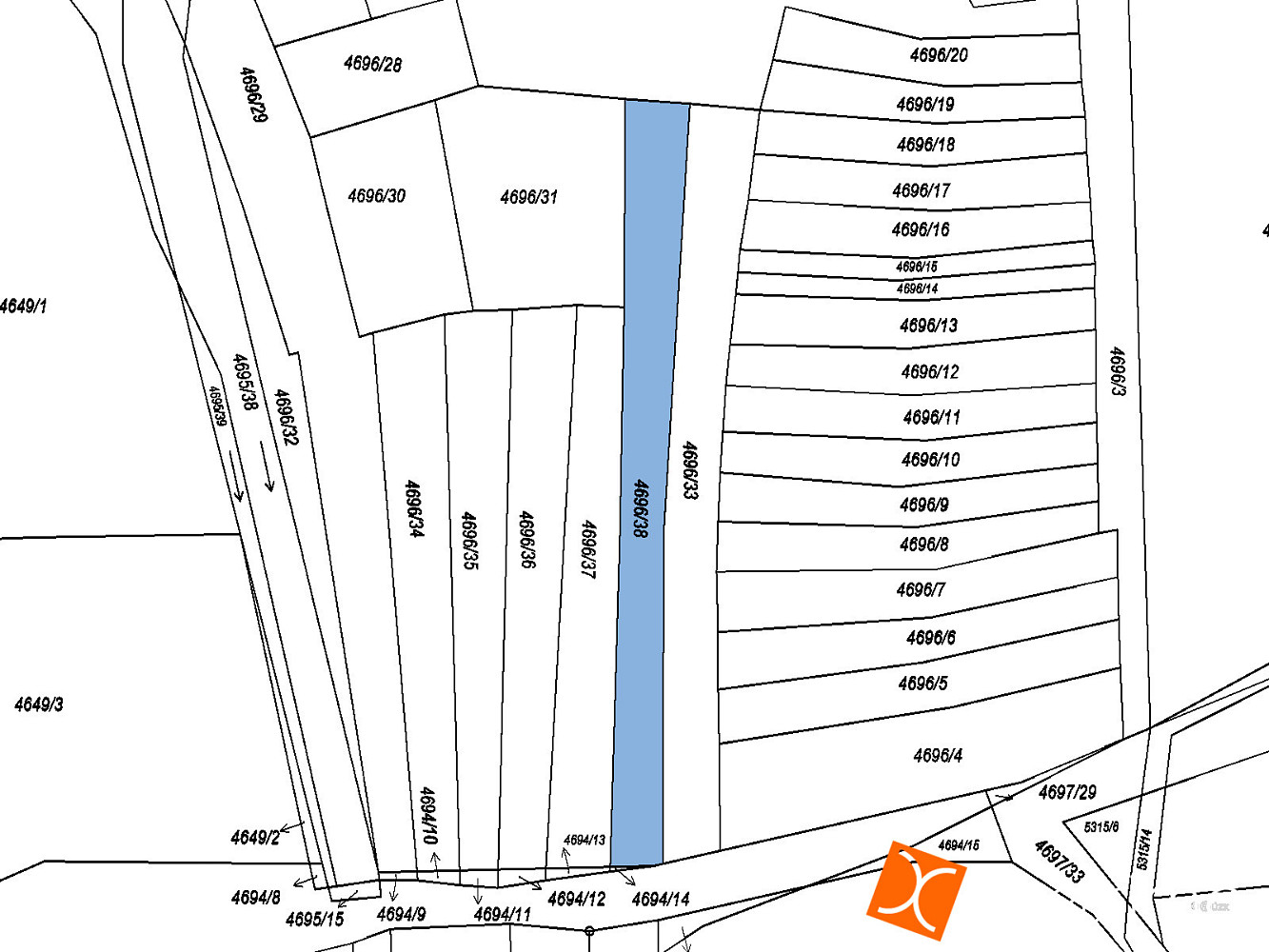Prodej pole 280 m² – fotografie 2