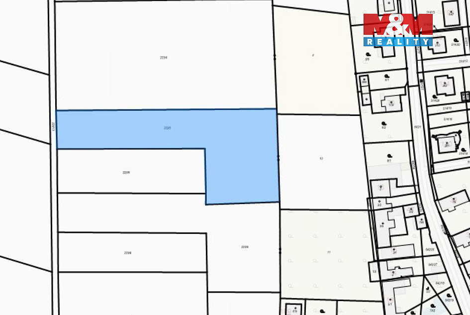Prodej pole 1 891 m² – fotografie 2