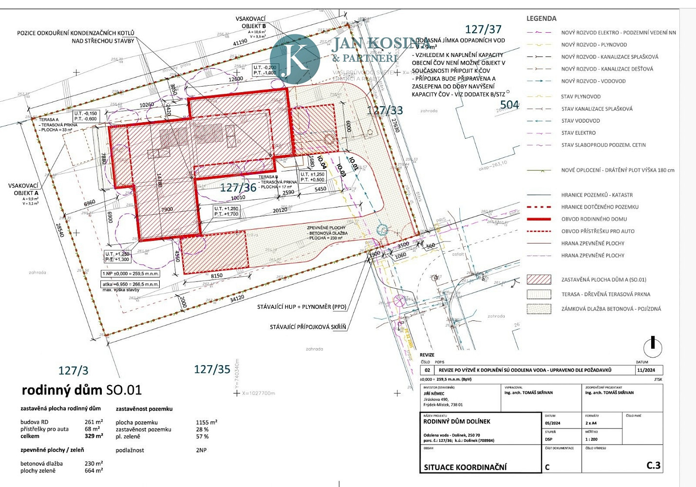 Prodej stavebního pozemku 1 155 m² – fotografie 2