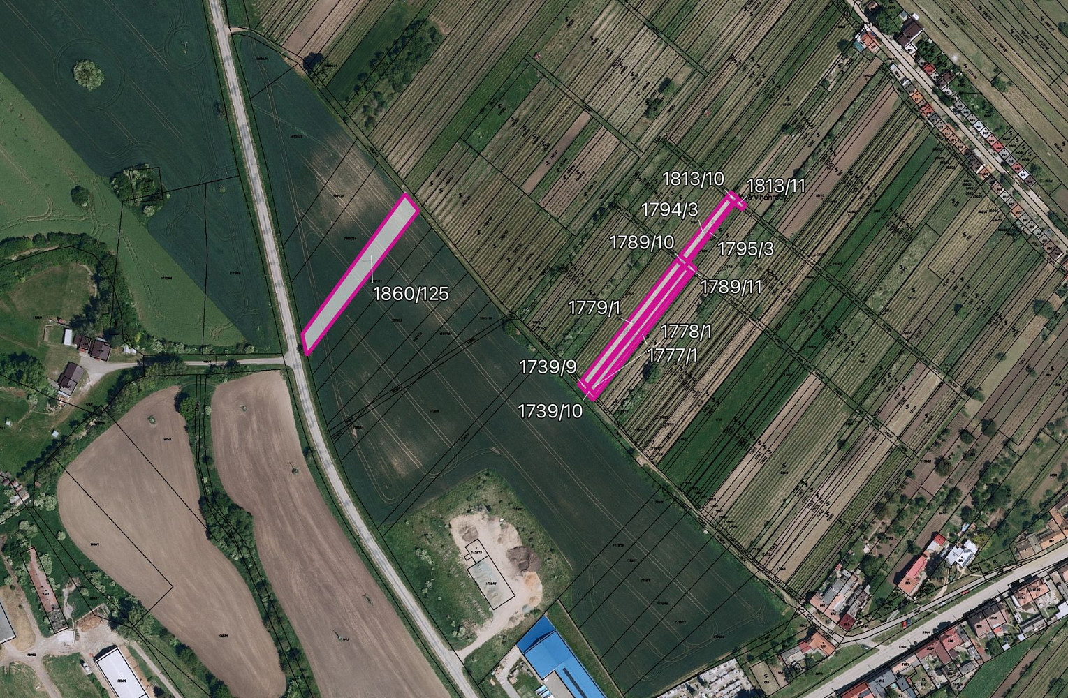 Prodej pole 6 090 m²