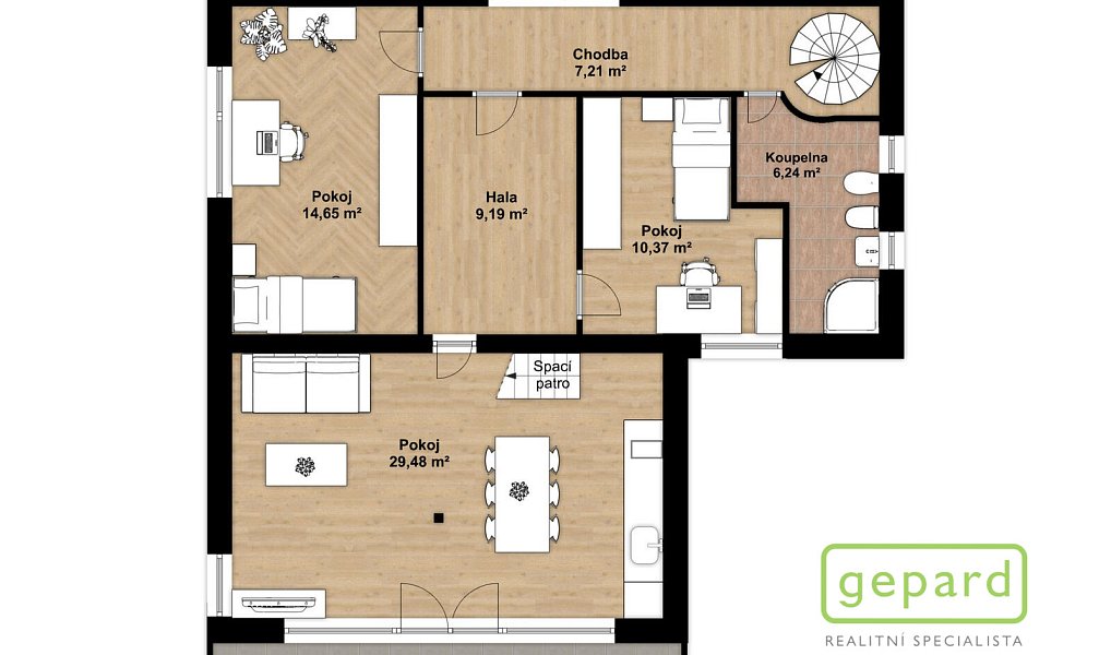 Prodej domu 204 m² s pozemkem 797 m², Sedlčany – náhled fotky 31