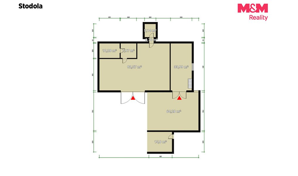 Prodej chaty/chalupy 170 m² s pozemkem 1 474 m², Lubenec – náhled fotky 27