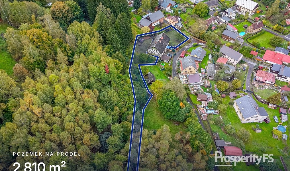 Prodej stavebního pozemku 2 810 m², Sloup v Čechách – náhled fotky 2